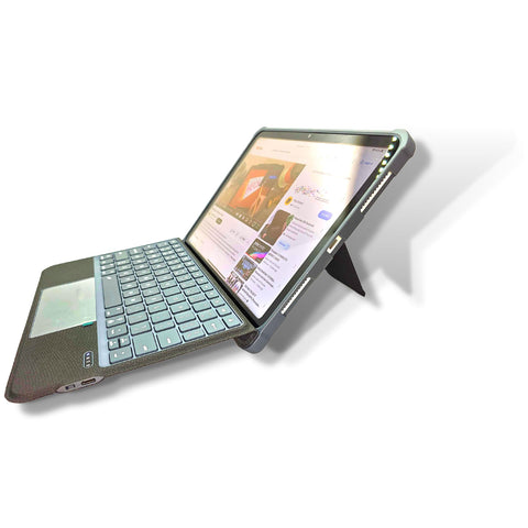 iPad 10th Gen 10.9" Touch Detachable Keyboard and Kickstand Case