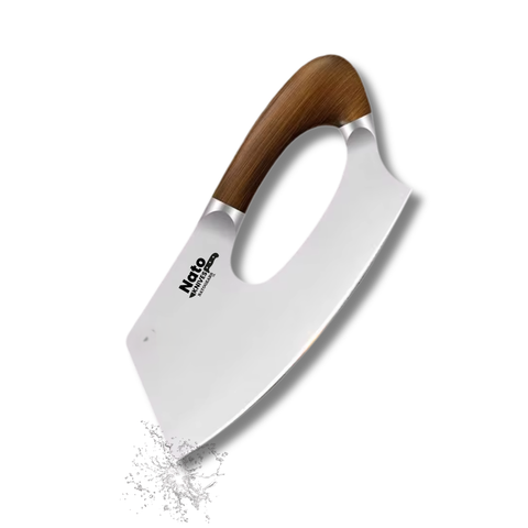Nato Knives Professional Cleaver, Stainless Steel Kitchen Knife