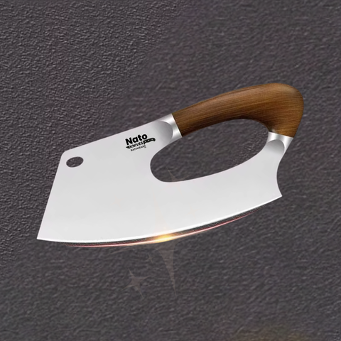 Nato Knives Professional Cleaver, Stainless Steel Kitchen Knife
