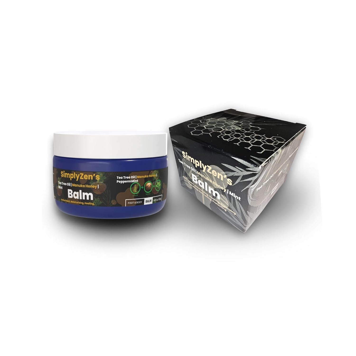 Tea Tree Oil Extra Strength Balm - With Manuka Honey and Peppermint