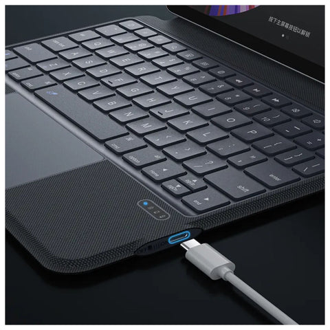 iPad 10.9" 2022 Touch Magnetic Bluetooth Keyboard Sleeve-Case