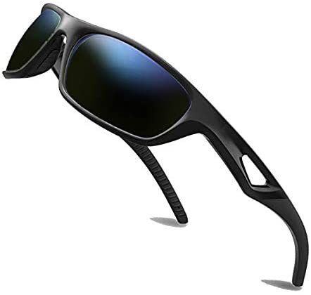 Polarized Sports Sunglasses Shatter Resistant Cycling Glasses for Men-Women