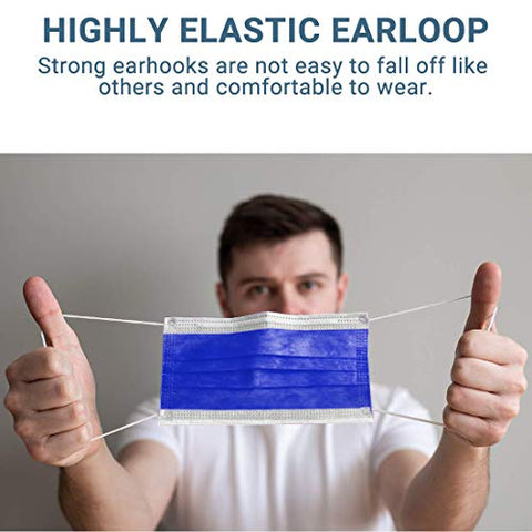 Face Mask Disposable and Breathable (50pcs)