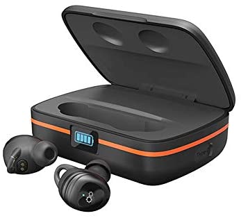 Sports Deep Bass Earbuds Solar Charging Bluetooth 5.0 Earbud
