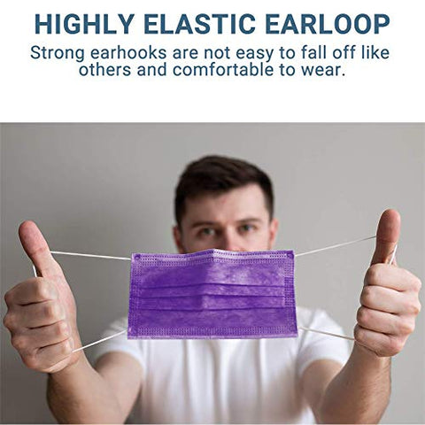 Face Mask Disposable and Breathable (50pcs)