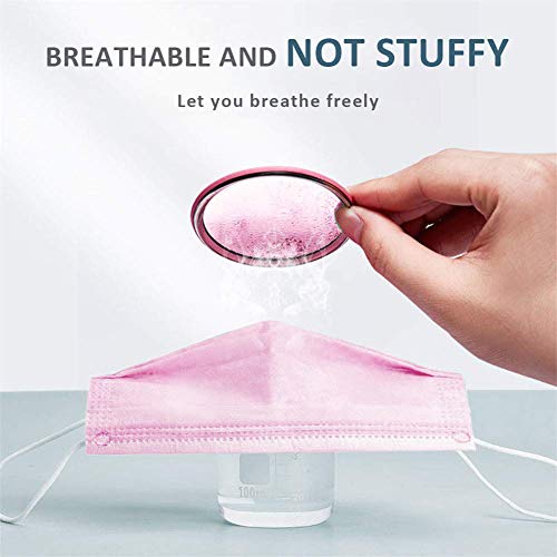 Black Face Mask Disposable Breathable Mouth Cover Black Breathable Masks For Daily Protection Air Pollution, Dust(50pcs)