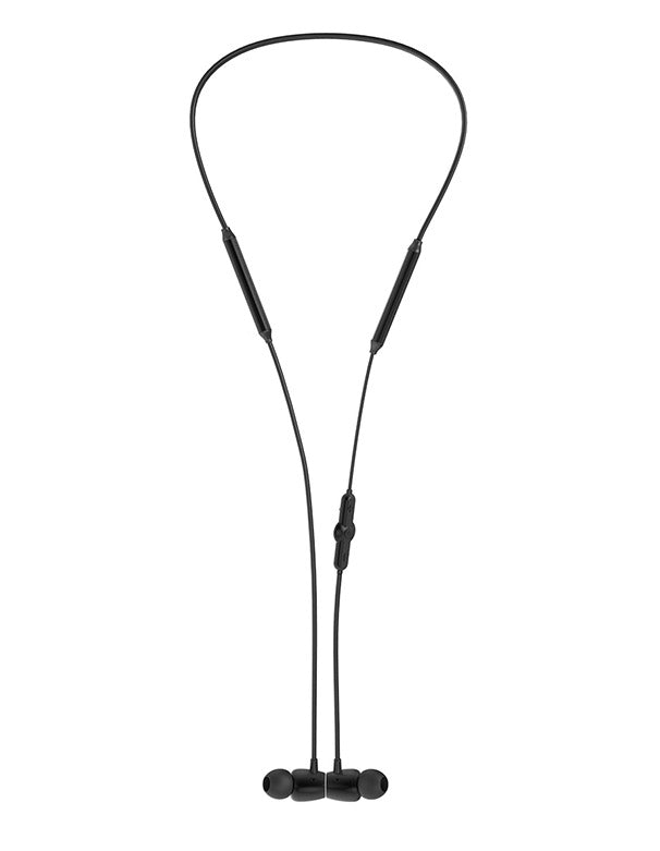 NatoGears 48 Hours Playtime IPX5 Sport Neckband Waterproof Earbuds(Black)