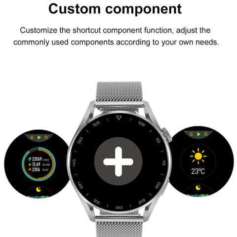 Unisex Smartwatch for Android / Apple iOS Phones Bluetooth Health Tracker