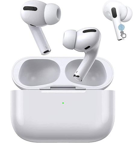 Wireless Earbuds, Bluetooth 5.0 Headphone, with 24h Charge Case, Touch Control