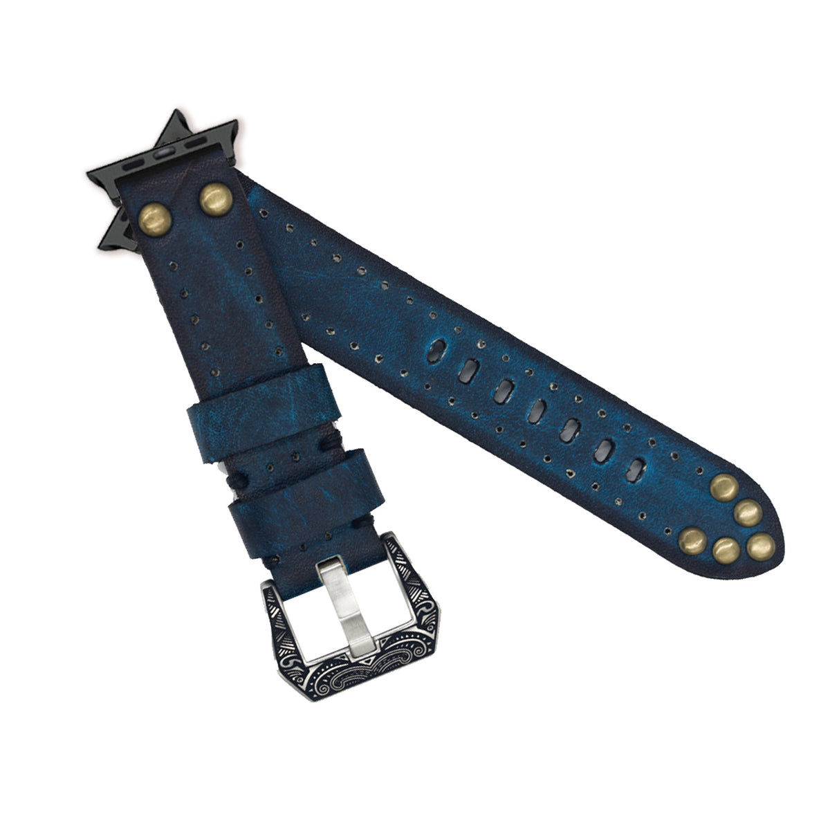 Handmade Vintage Leather Watch Band, Watch Strap, Crazy Cow Apple Watch Strap Apple Watch Band 42mm 44mm - Free Shipping!
